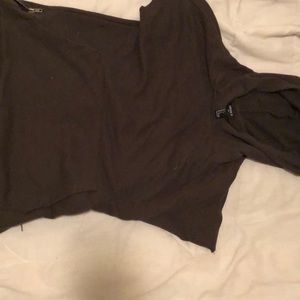 Olive Green Sleeveless Hoodie